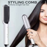 HAIR STRAIGHTENER Brush Comb